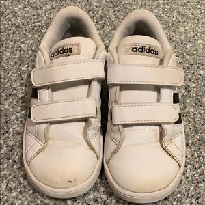ADIDAS Shell Toes- sporty lil’ dude